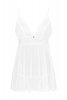 Obsessive Babydoll i stringi Heavenlly białe